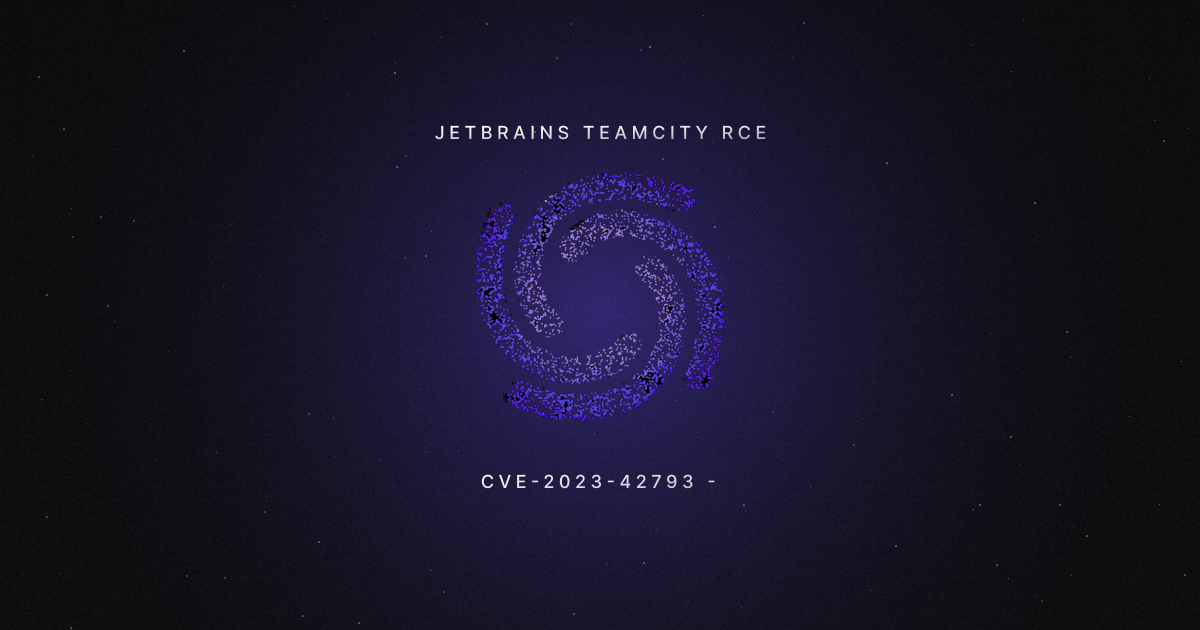 JetBrains TeamCity RCE - CVE-2023-42793